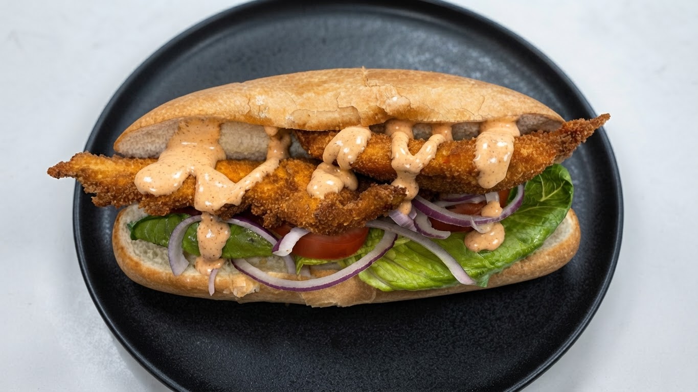 Fried Chicken Po'Boy